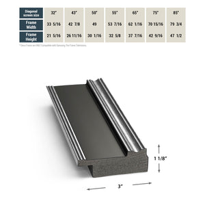 Plata antigua y negro - CAJA ABIERTA