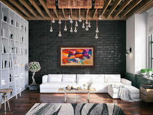 burlwood samsung the frame