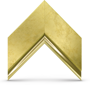 gold contemporary samsung frame tv