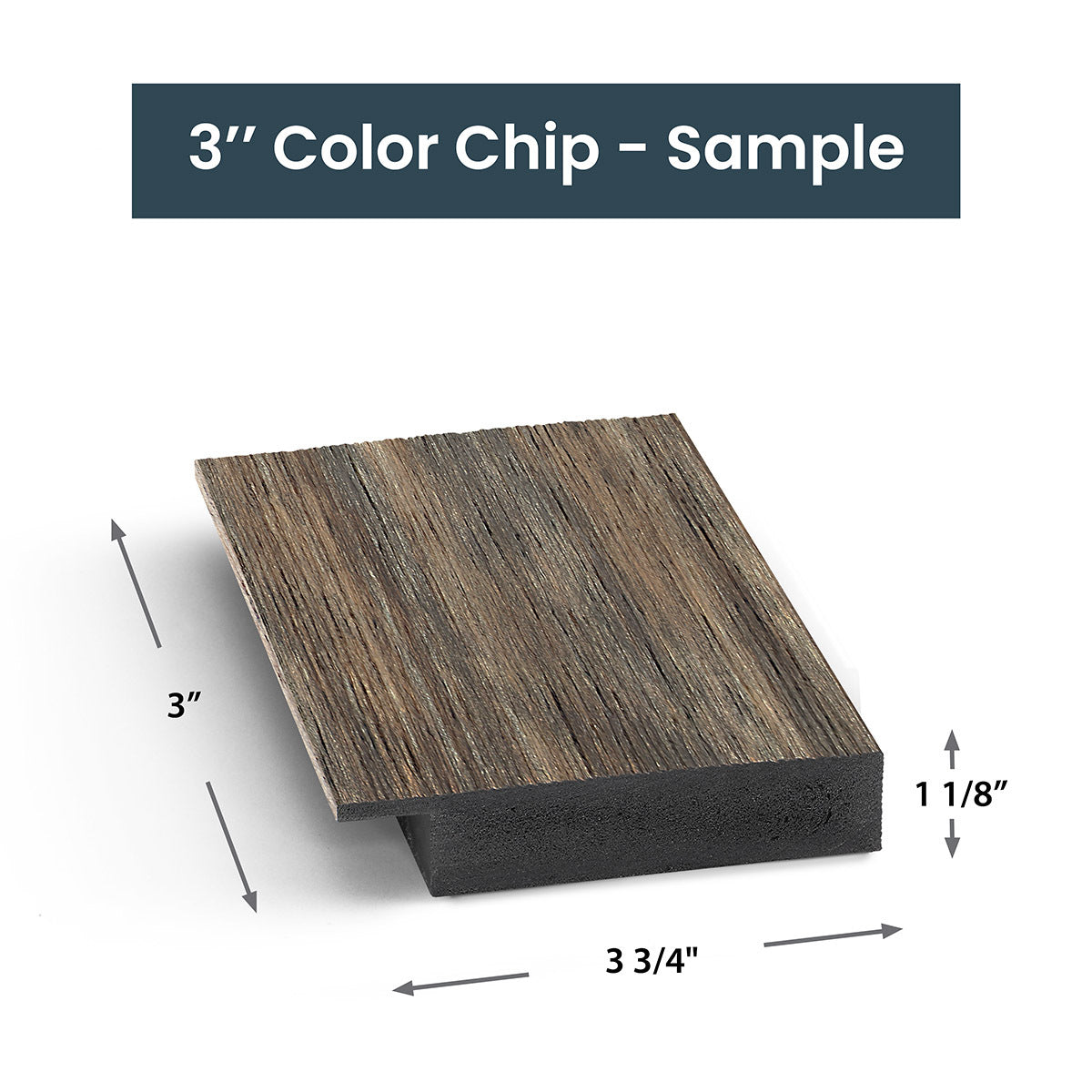 Deco TV Frames Samsung the Frame TV Distressed Barnwood Sample