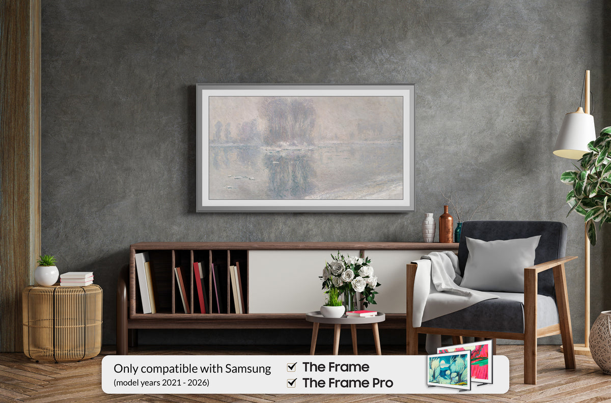 Grafito - Bisel de marco Samsung con forma de pala de aleación