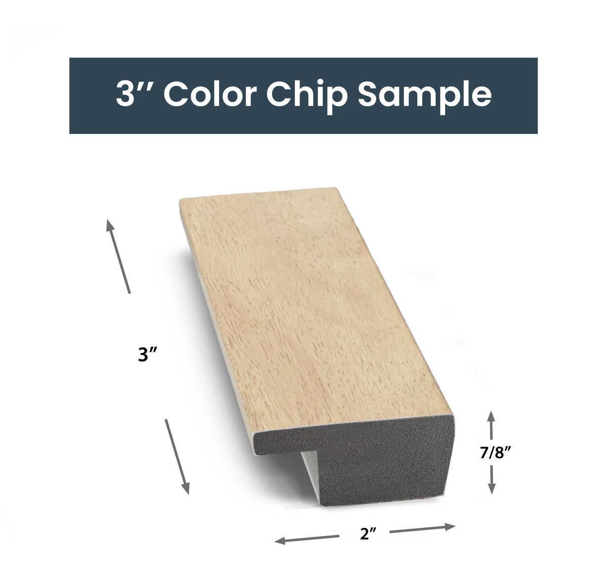 ÉCHANTILLON - Alliage Or Pâle - Profil : Scoop