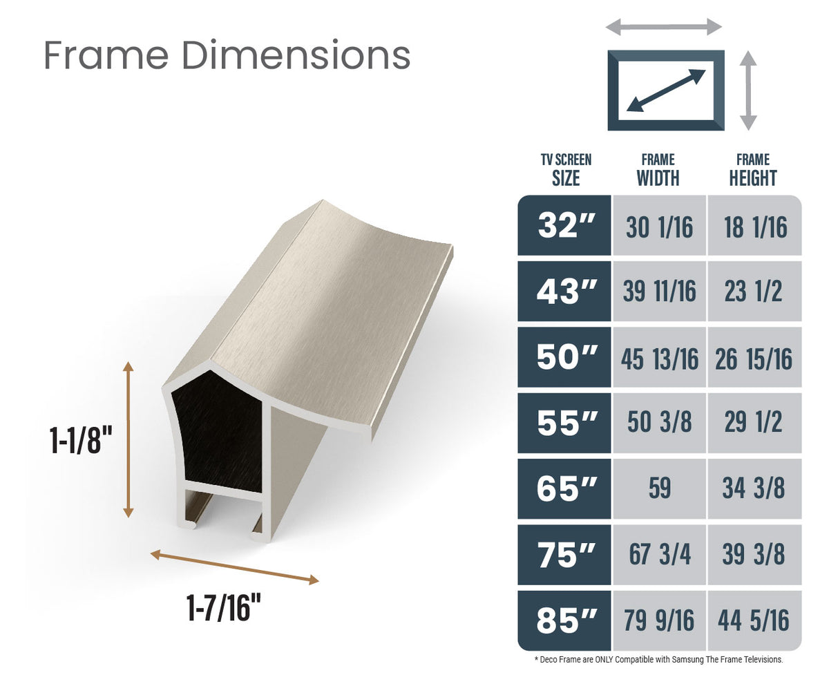 Argent allemand - Lunette de cadre Samsung prismatique en alliage