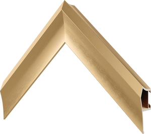 Oro pálido - Bisel de marco Samsung prismático de aleación