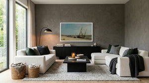 Pure White - Alloy Prismatic Samsung Frame TV Bezel (2017-2020)