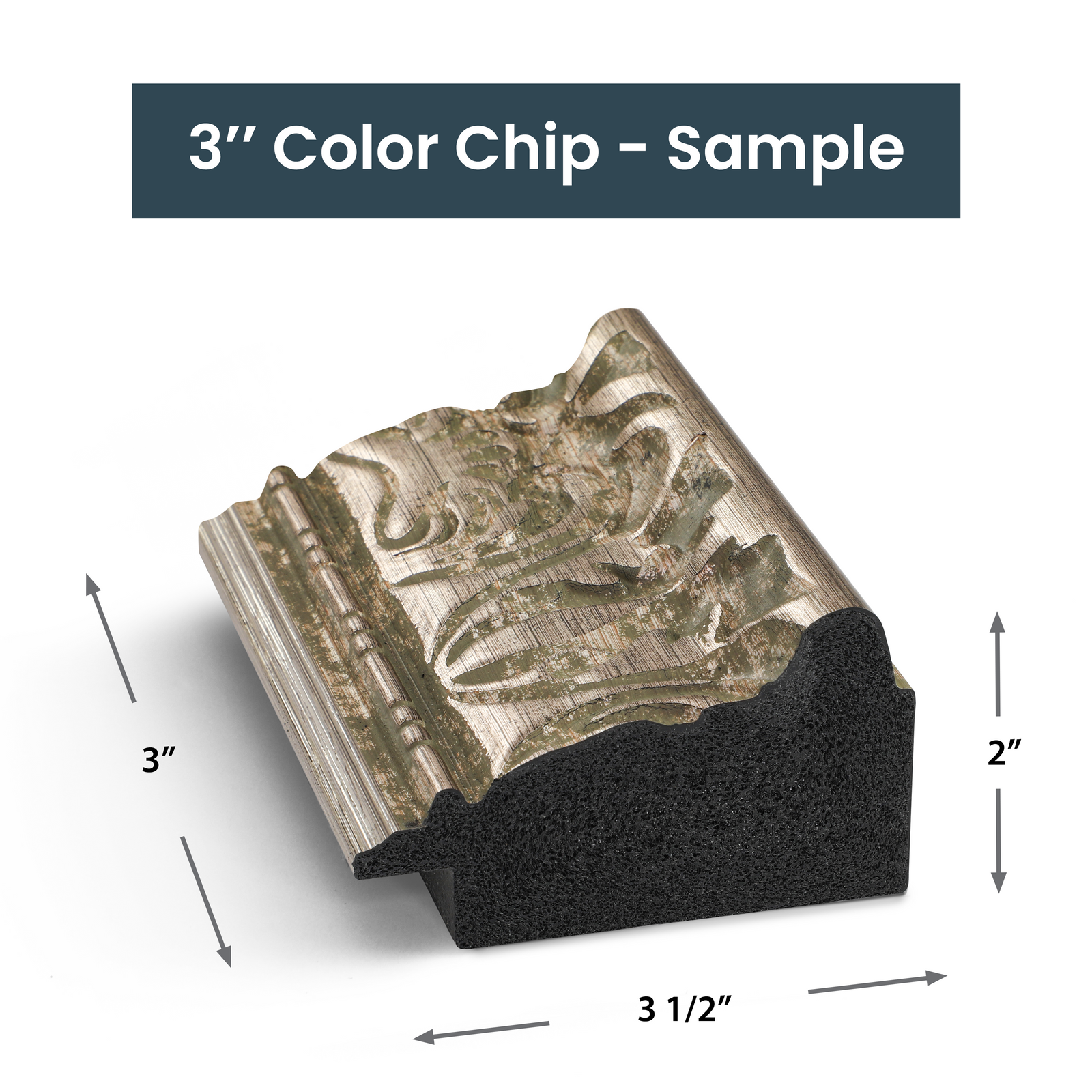 Deco TV Frames Samsung the Frame TV Tuscan Silver Sample