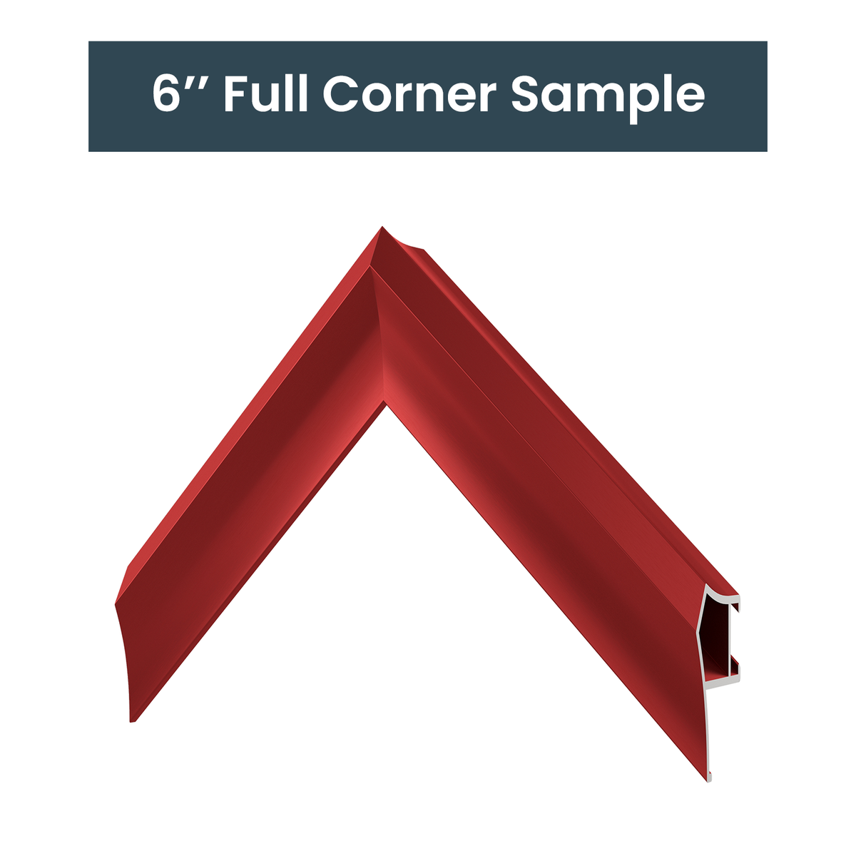 ÉCHANTILLON - Alliage Candy Apple Red - Profil : Prismatique