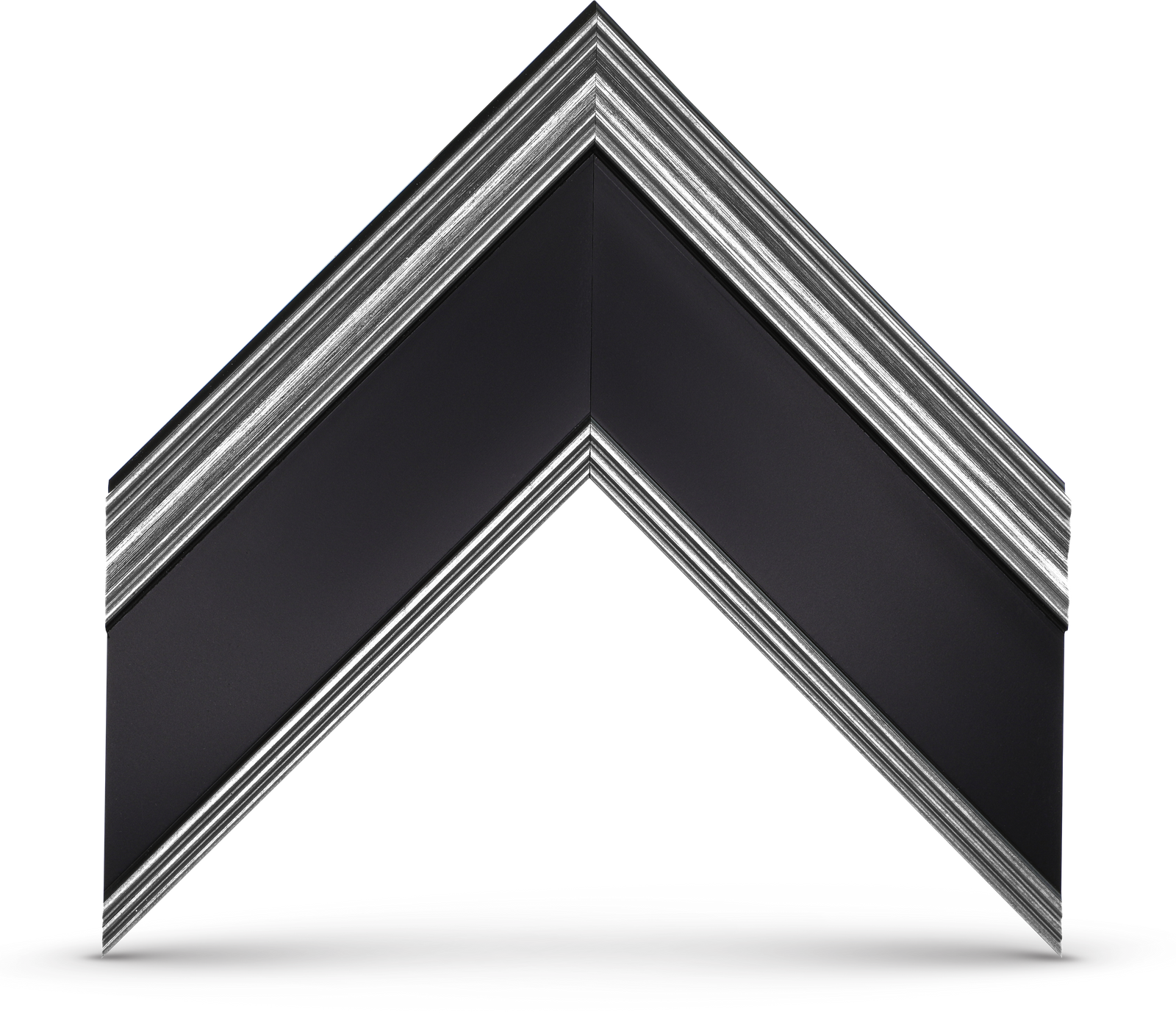 Plata antigua y negro - CAJA ABIERTA