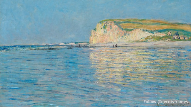 Marea baja en Pourville, cerca de Dieppe (1882)