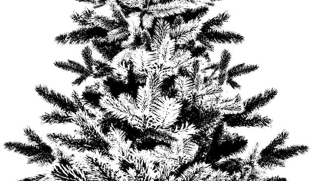 Árbol de Navidad minimalista