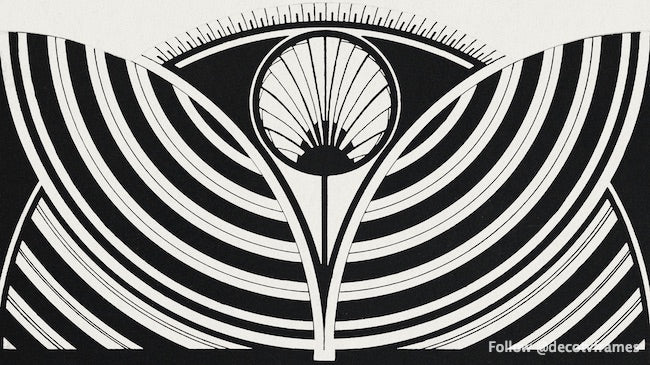 Stylized floral pattern (Gestileerd bloemmotief)