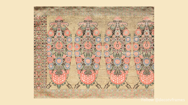 Pañuelo iraní durante el siglo XVII 