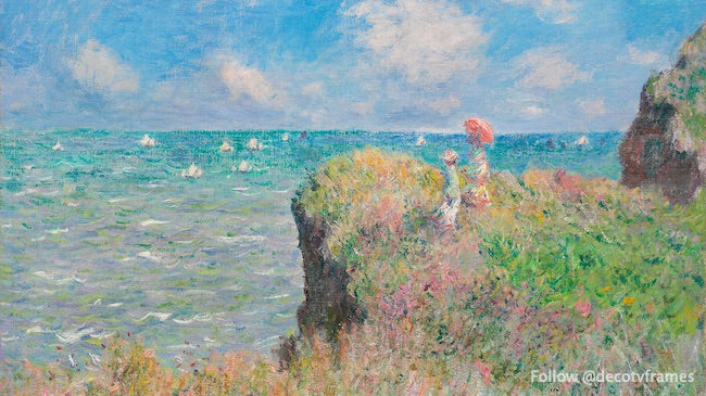 Cliff Walk at Pourville (1882)