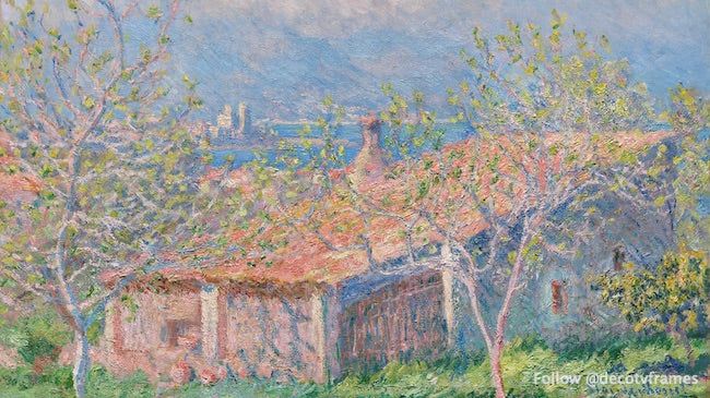 Casa del jardinero en Antibes (1888) 