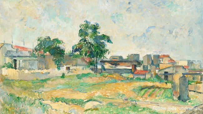 Paysage près de Paris (vers 1876) 
