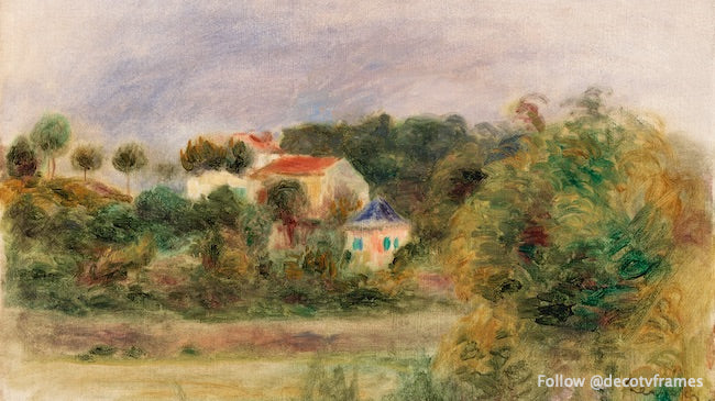 Casas en un parque (Maisons dans un parc) (1911) 