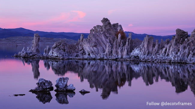 Mono Lake is a large, shallow saline soda lake in Mono County, California, formed at least 760,000 years ago as a terminal lake in a basin that has no outlet to the ocean