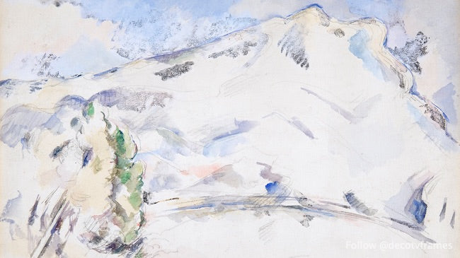 Mont Sainte-Victoire (La Montagne Sainte-Victoire) (vers 1900) 