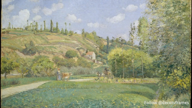 Un vacher à Valhermeil, Auvers-sur-Oise 