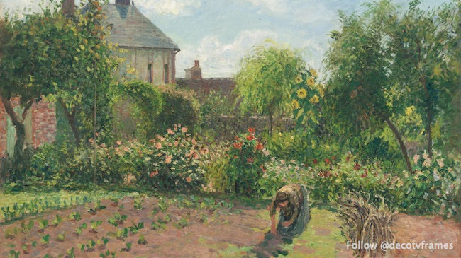 The Artist&#39;s Garden at Eragny, 1898